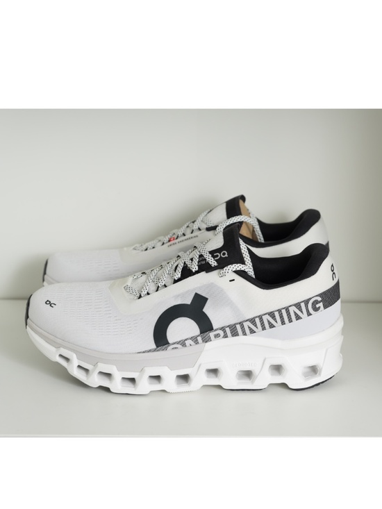 On Cloudmonster 2 Road-Running Shoes White Frost Men\'s US 13 EU 48